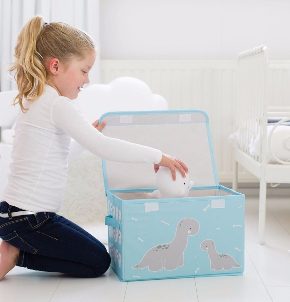 Pop-Up Box Brontosaurus från A Little Lovely Company i barnrum