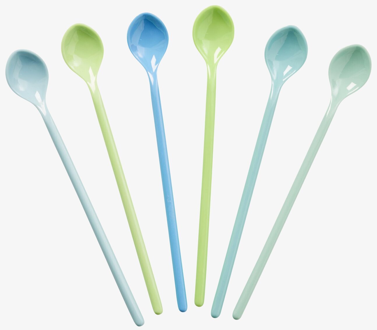 Latte Skedar - Today Is Fun från Rice i pastellfärger