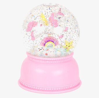 Snöglob Enhörning från A Little Lovely Company med glitter