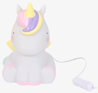 Lampa Enhörning LED från A Little Lovely Company, sittande