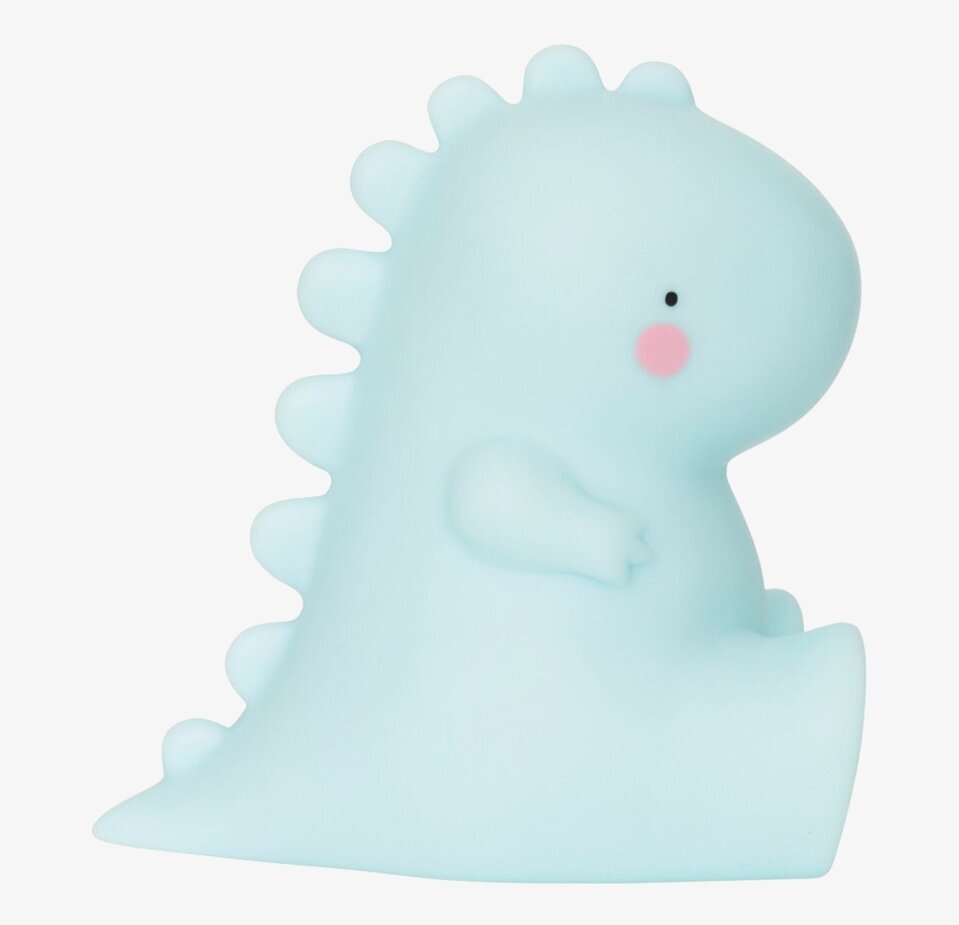 Lampa Little T-Rex från A Little Lovely Company i mintgrön