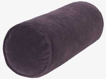 Bolsterkudde Sammet Grape från Cozy Living i mörklila sammet
