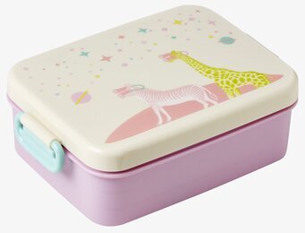 Lunchbox Divider & Universe Print L från Rice, färgglad matlåda