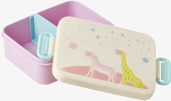 Lunchbox Divider & Universe Print L från Rice, pastellfärger