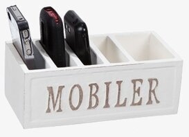 Mobilhållare från Different Design med texten Mobiler