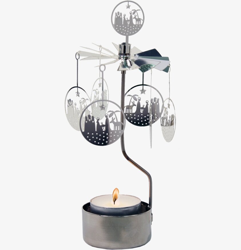 Änglaspel Musik Krubba från Pluto Produkter med julkrubba