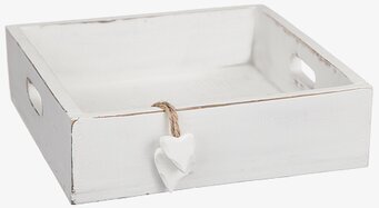 Trälåda Servetter/Bröd från Different Design med vintage-look