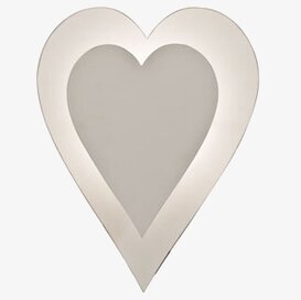 Vägglampa Hjärta Inkl Sladd från Different Design på vägg