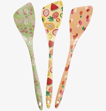 Stekspade - Today Is Fun från Rice i tre färgglada mönster