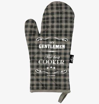 Grytvante The Best Cooker från Derriére la porte i rutmönster