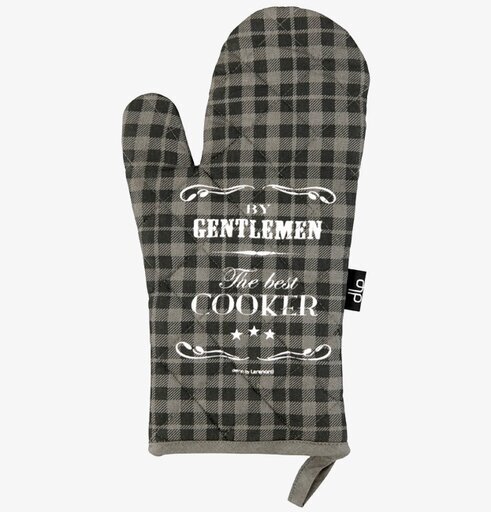 Grytvante The Best Cooker från Derriére la porte i rutmönster