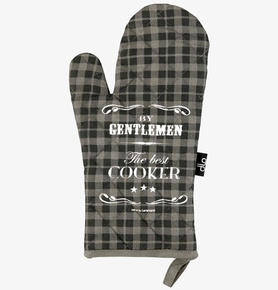 Grytvante The Best Cooker från Derriére la porte i rutmönster