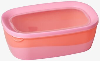 Matlåda Two Tone - Rosa/Orange från Rice i enkel miljö