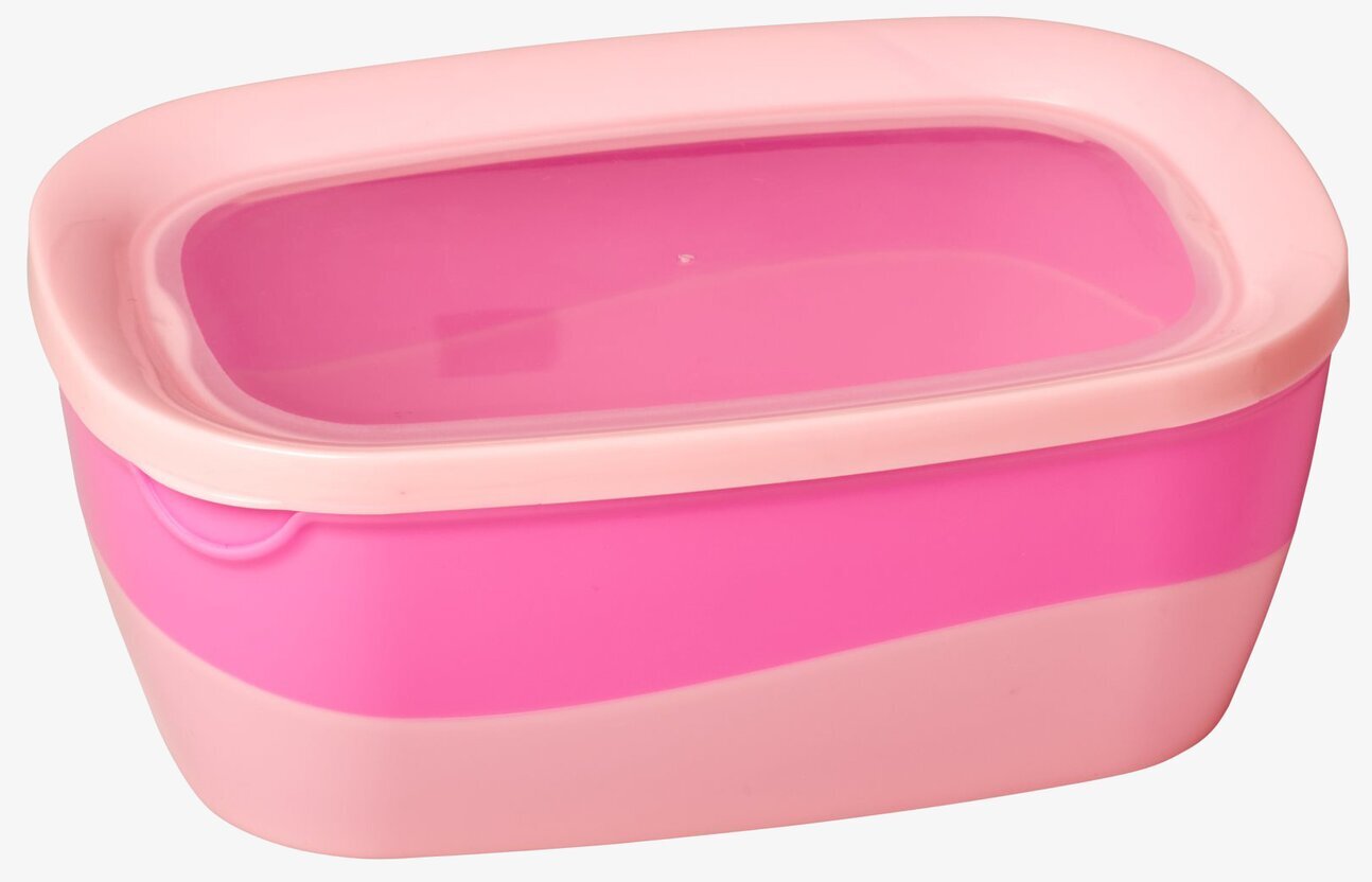 Matlåda Two Tone - Rosa/Orange från Rice, innovativ design