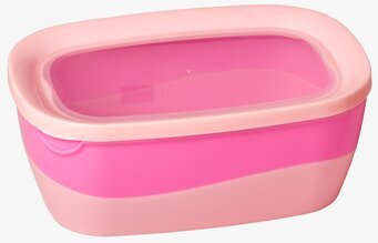 Matlåda Two Tone - Rosa/Orange från Rice, innovativ design