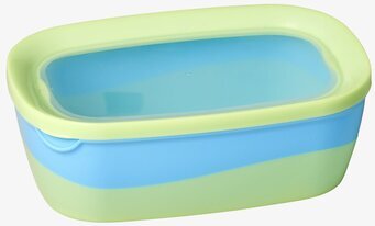 Matlåda Two Tone - Blå/Grön från Rice på neutral bakgrund