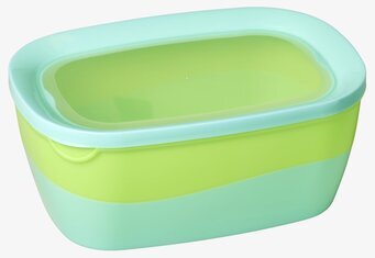 Matlåda Two Tone - Blå/Grön från Rice, rektangulär form