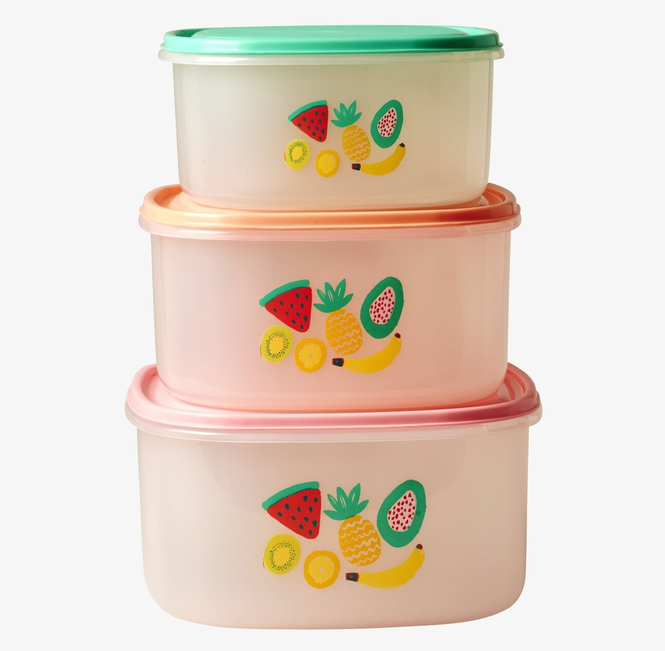 Matlåda Tutti frutti Print från Rice i tre storlekar
