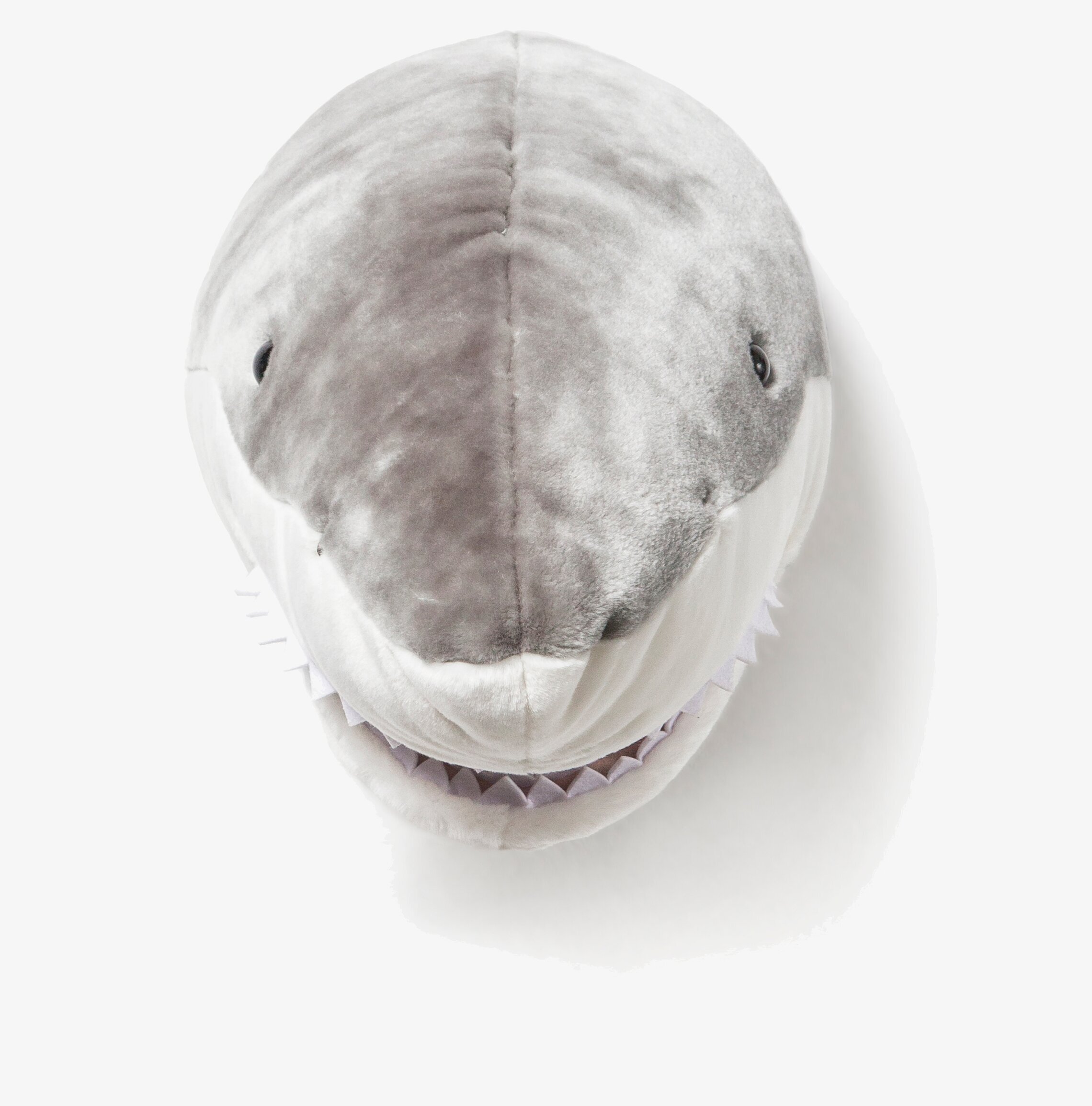 Djurhuvud Haj från Brigbys - lekfull och unik inredningsdetalj