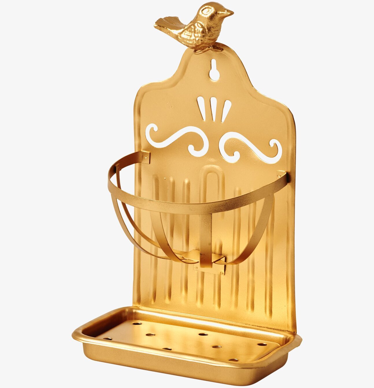 Diskborstshållare Guld från Rice med elegant och praktisk design