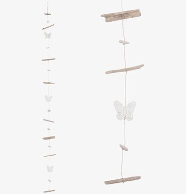 Mobil Drivved Fjäril från Different Design hänger dekorativt