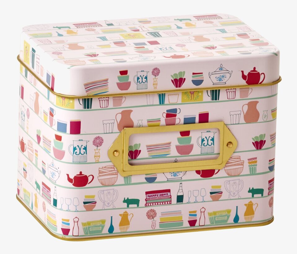 Receptbox Cupboard Print från Rice, färgglad och praktisk