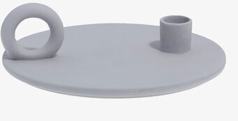 Nittorp Ljusstake Ljusgrå från Storefactory, stilren design