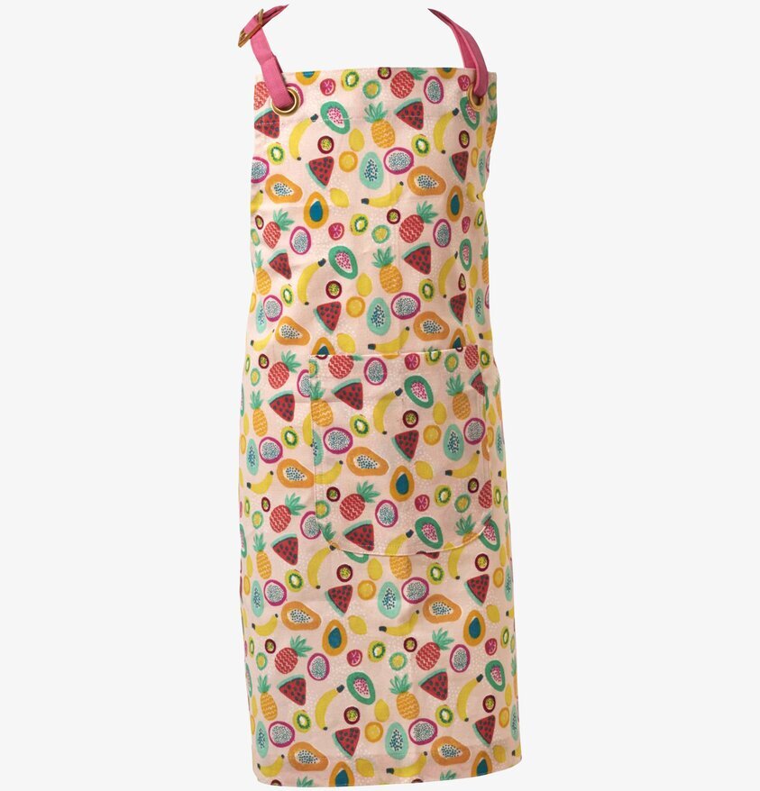 Förkläde Barn Tutti Frutti Print från Rice med fruktmotiv