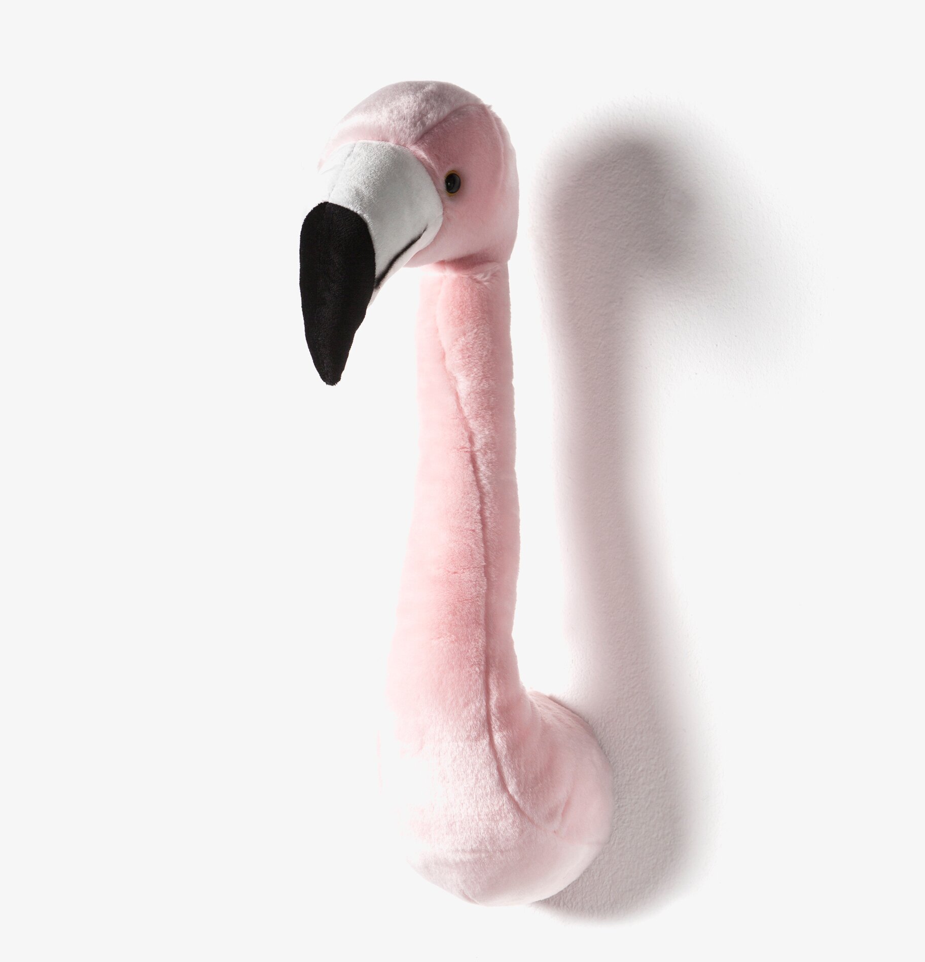 Djurhuvud Flamingo från Brigbys, exotisk väggdekoration