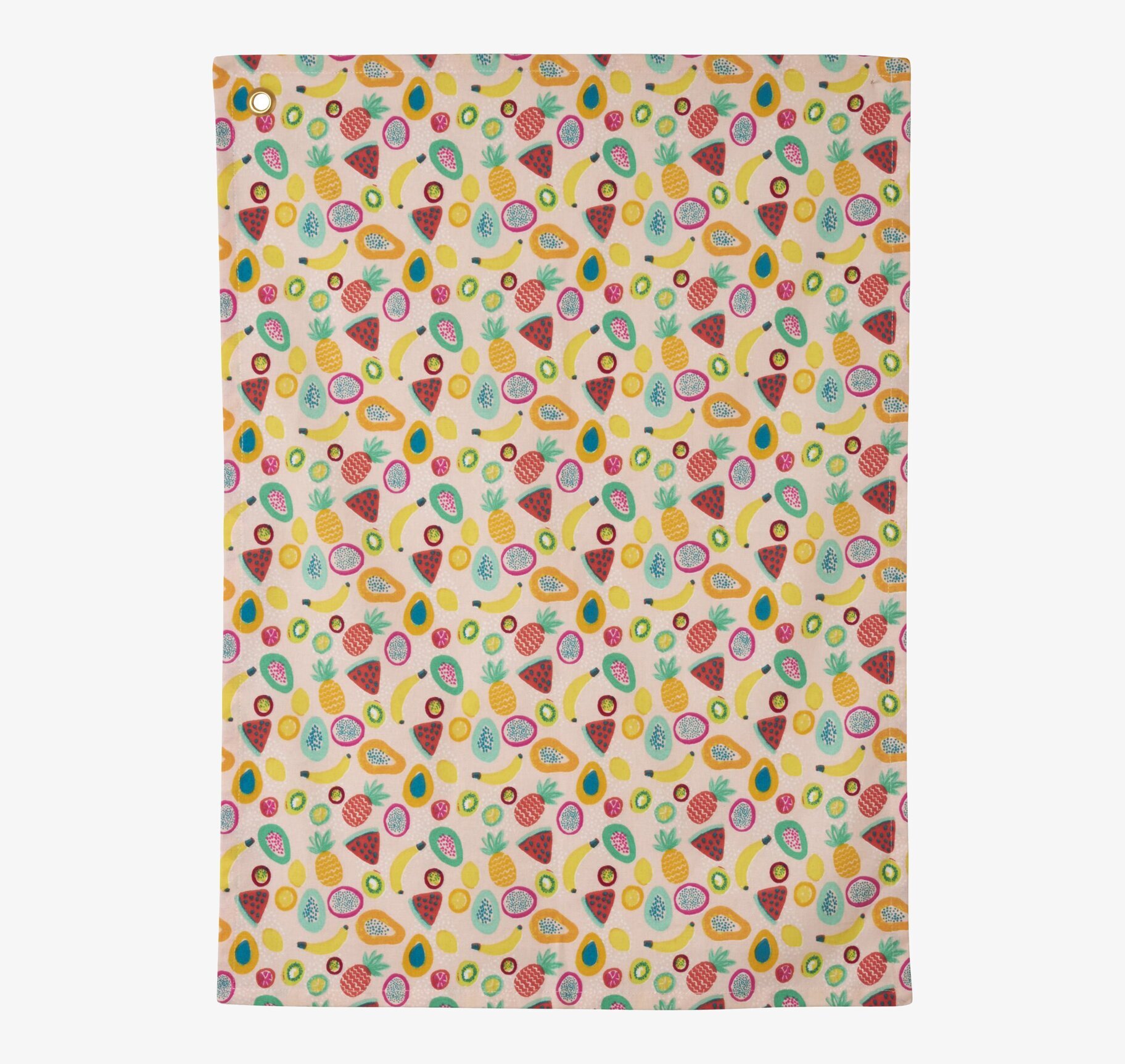 Kökshandduk Tutti Frutti från Rice med färgglada frukter