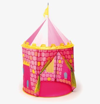 Lektält Prinsessa från Brigbys med rosa och gula detaljer