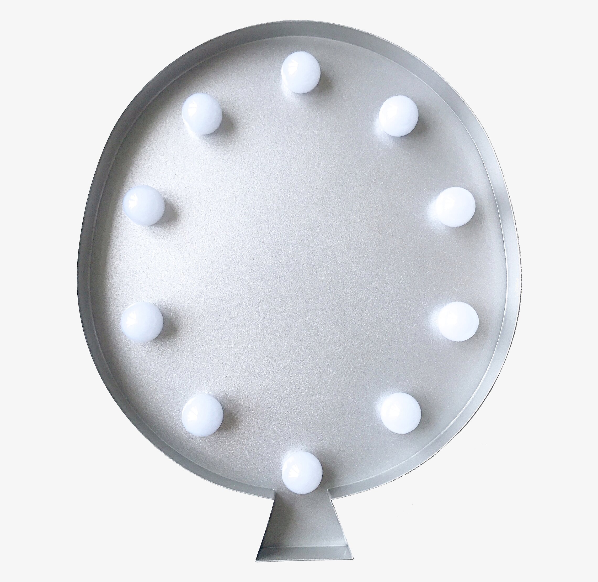 Ballong LED-lampa Grå från Familyroom i stilren miljö