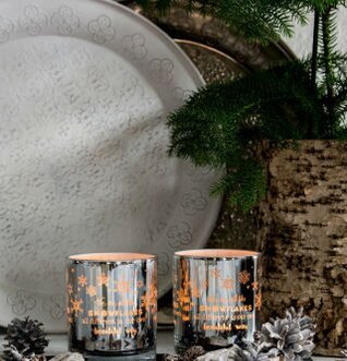 Snowflakes - Majas Cottage ljushållare från Majas Cottage