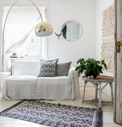 Matta Aztec Tribes från Majas Cottage i bohemisk inredning