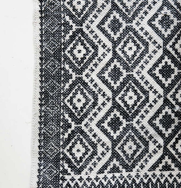 Matta Aztec Tribes från Majas Cottage med geometriskt mönster