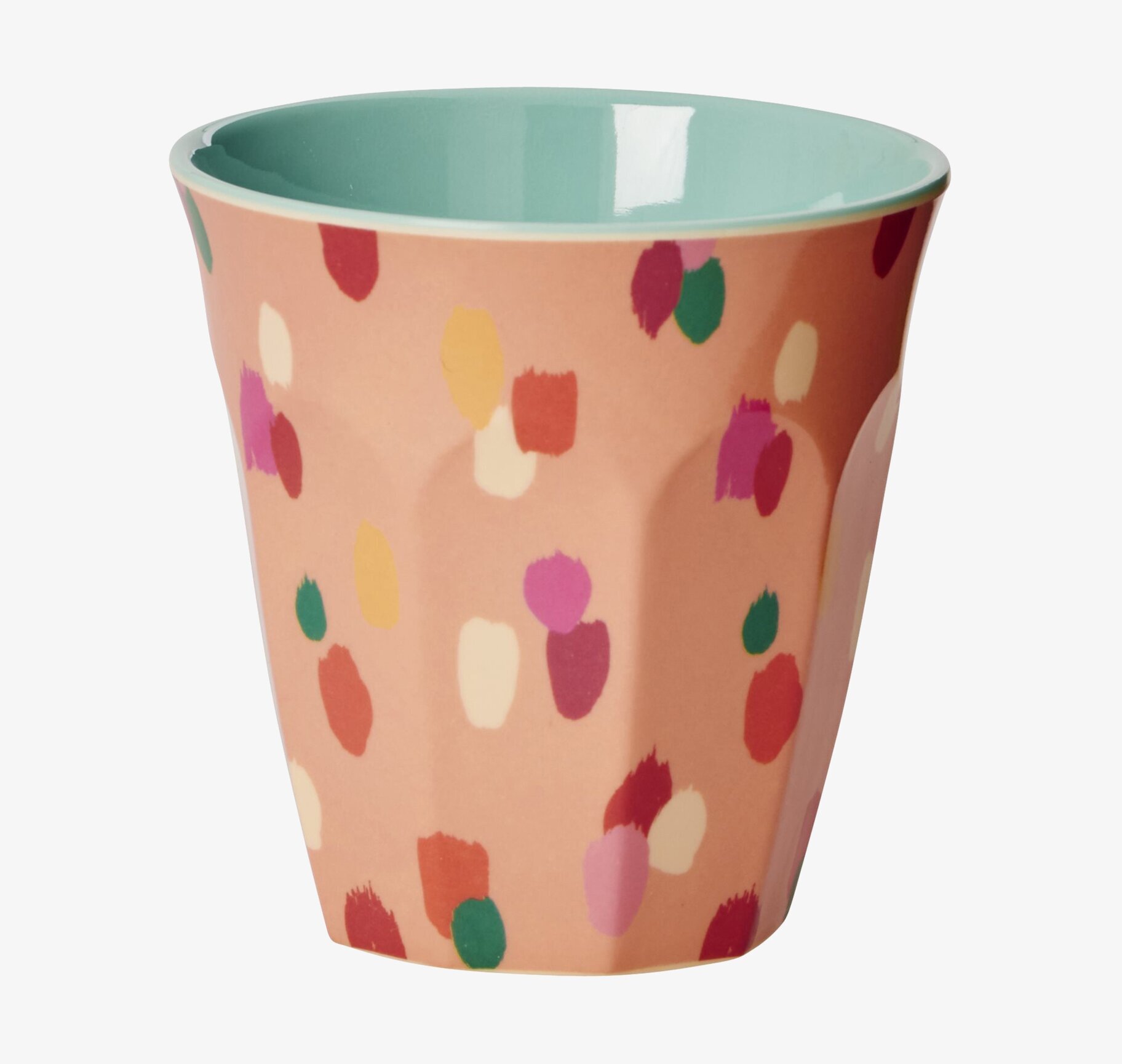 Mugg Dapper Dot Print från Rice med färgglada prickar