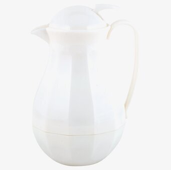 Termos Pure White från IB Laursen mot vit bakgrund