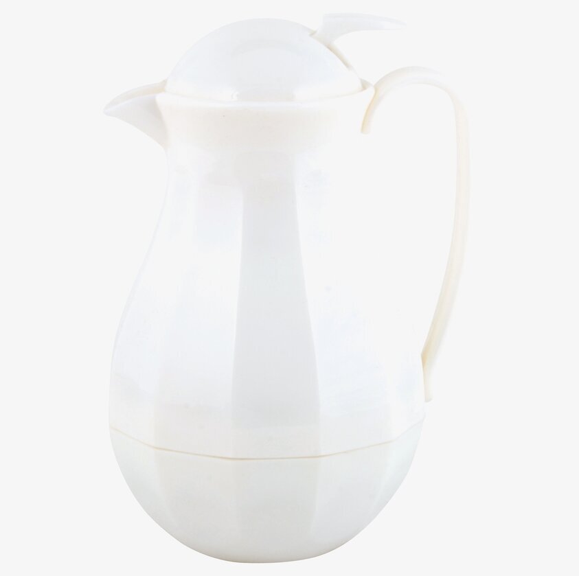 Termos Pure White från IB Laursen mot vit bakgrund