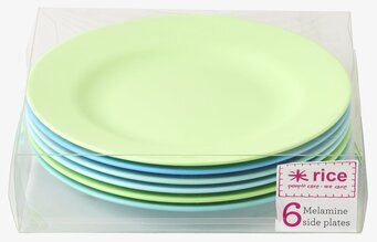 Tallrikar 6-Pack - Today Is Fun från Rice i plastförpackning