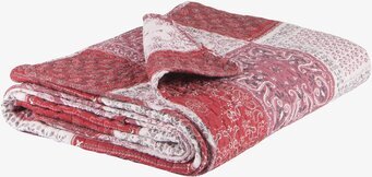 Pläd Patchwork Röd från IB Laursen i olika mönster och färger