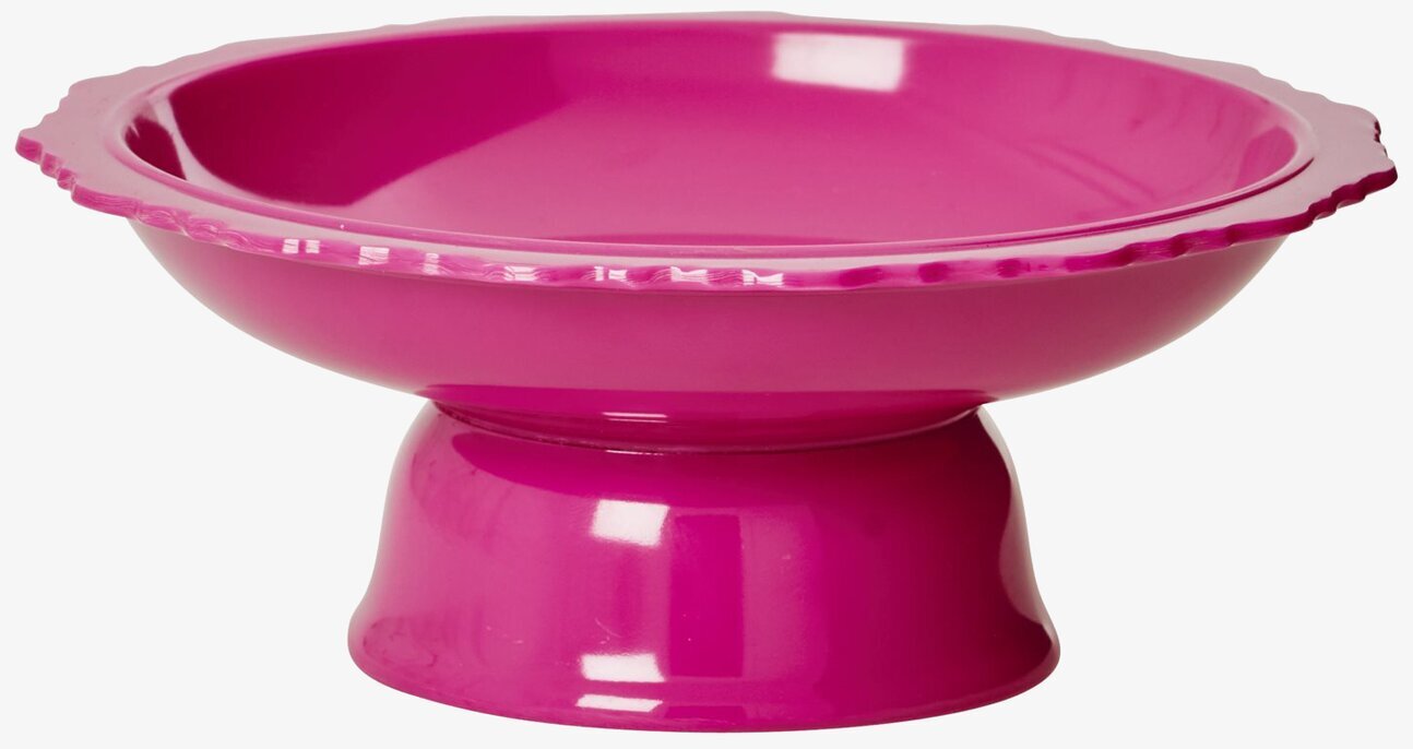 Serveringsfat Cerise från Rice med hög kant och fot