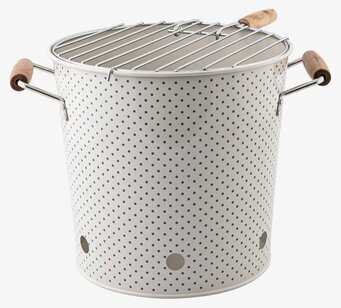Grill Plåthink Prickig från Bloomingville mot vit bakgrund