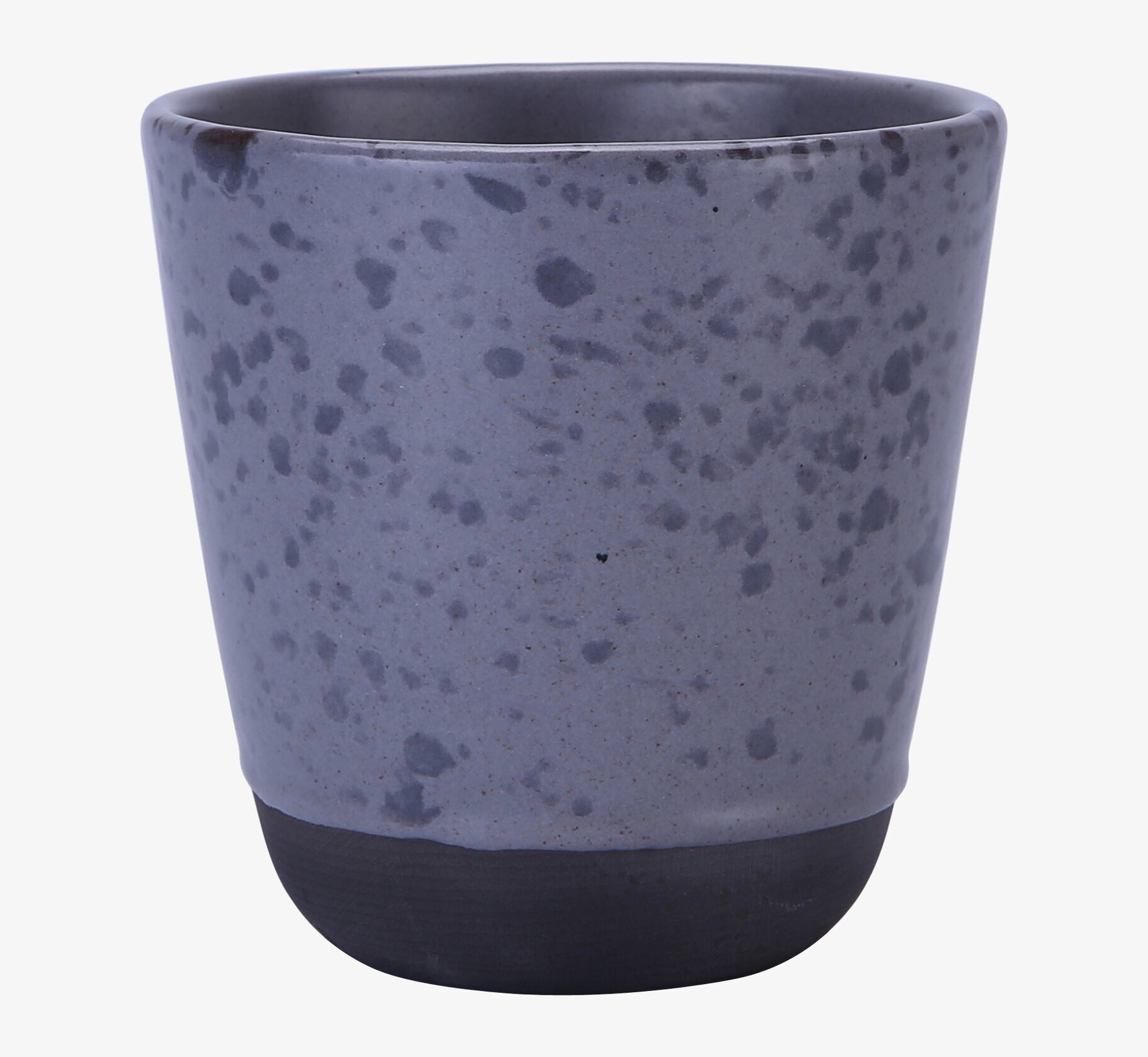 Mugg Stengods RAW Grå från Raw med prickig glasyr