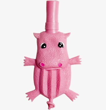 Ballongboll Flodhäst från Rice, rosa och lekfull design