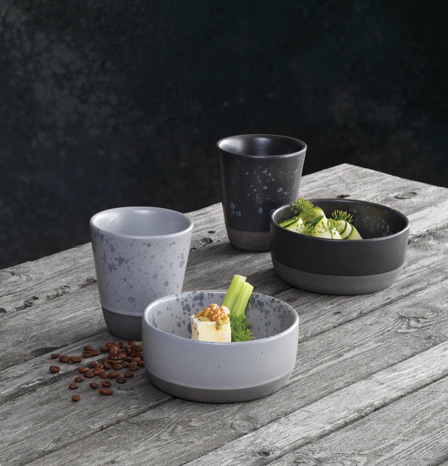 Skål Stengods RAW Svart och andra produkter från Raw