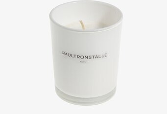 Doftljus Smultronställe från Storefactory i vit keramik