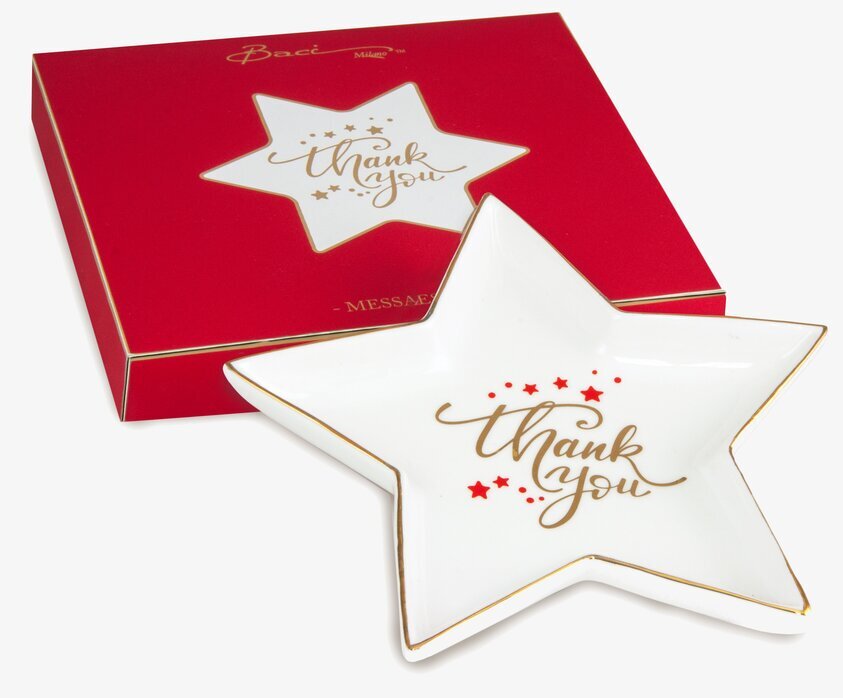 Porslinsfat - Thank You från BOXinBAG med elegant design