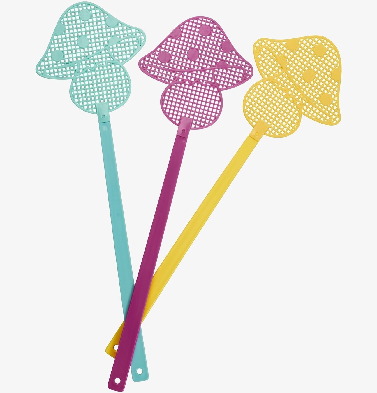 Flugsmällare Flugsvamp från Rice i mintgrön, lila och gul