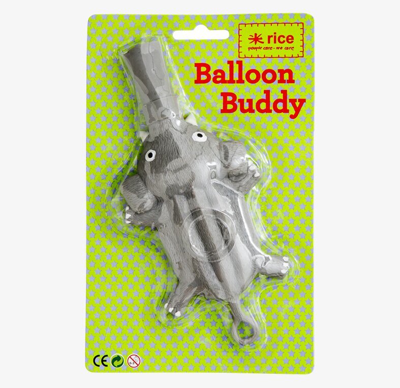 Ballongboll Elefant från Rice, lekfull och färgstark leksak