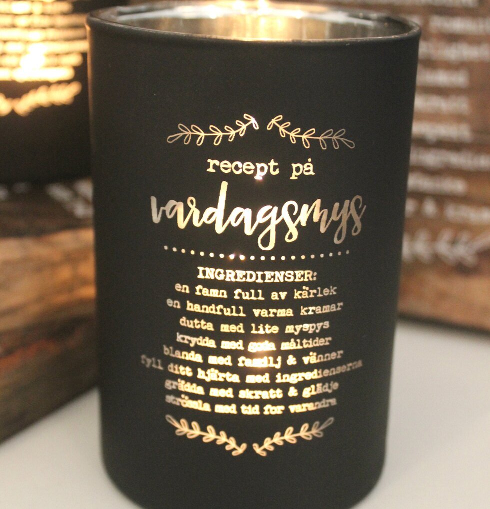 Vardagsmys - Majas Cottage ljuslykta från Majas Cottage